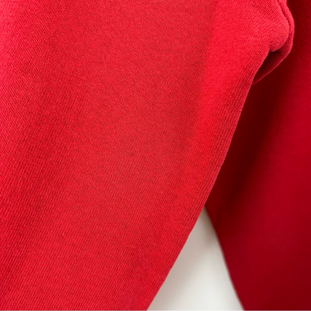 Vintage Boys and Girls Club Camp Fire Red Crew Neck Sweatshirt Fruit of the Loom - Picture 10 of 11